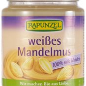 Bio Mandelmus weiß 250 g ✅ Rapunzel - enthält wichtige Vitamine und Mineralstoffe ✅ unschlagbar lecker im Geschmack ✅ EINE GESUNDE NASCHEREI!