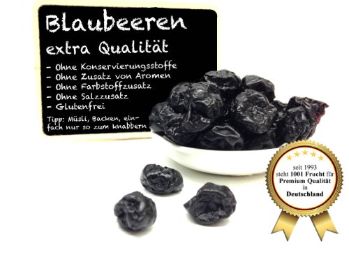Blaubeeren - Heidelbeeren - getrocknet ohne Zusatzstoffe